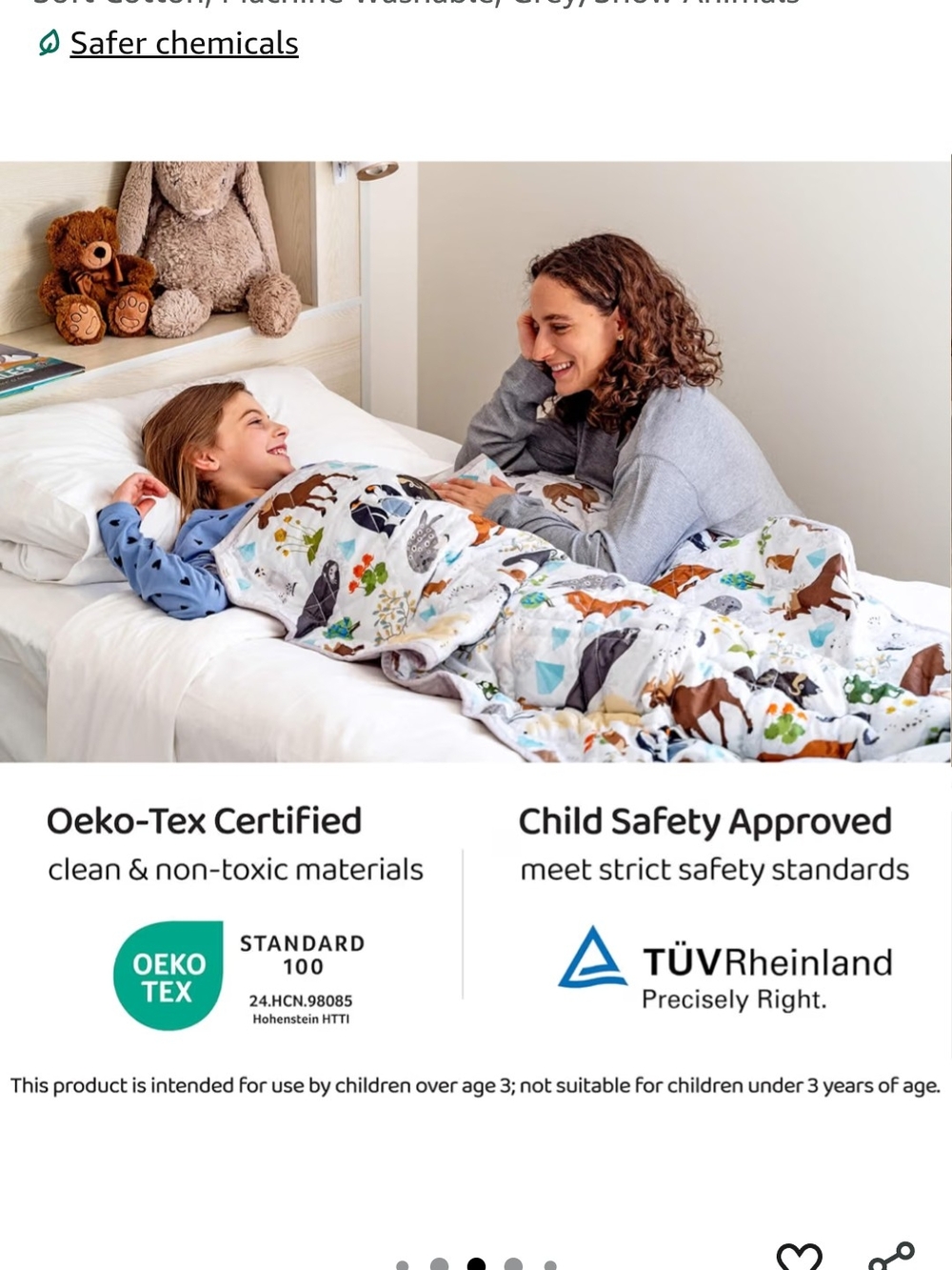 Weighted 7lb Blanket - 40x60 - OEKO-Tex Certified